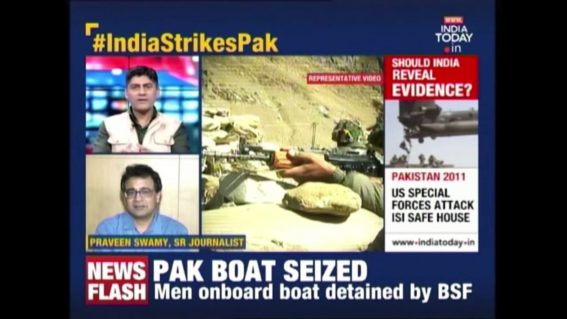 Army crossed LoC And Conducted Strikes: Praveen Swami