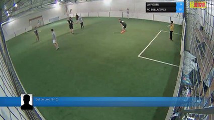 But de Loic (9-10) - LA POSTE Vs FC BELLATOR 2 - 05/03/18 21:00 - LIGUE 3 - Poitiers Game Parc