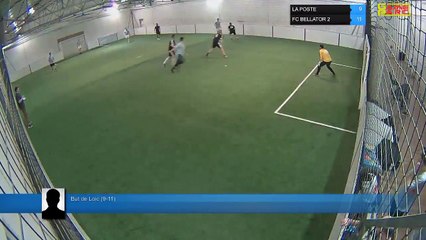 But de Loic (9-11) - LA POSTE Vs FC BELLATOR 2 - 05/03/18 21:00 - LIGUE 3 - Poitiers Game Parc
