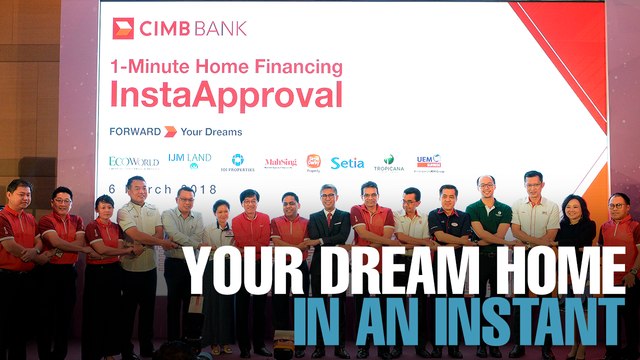 NEWS: CIMB introduces 1-Minute Home Financing