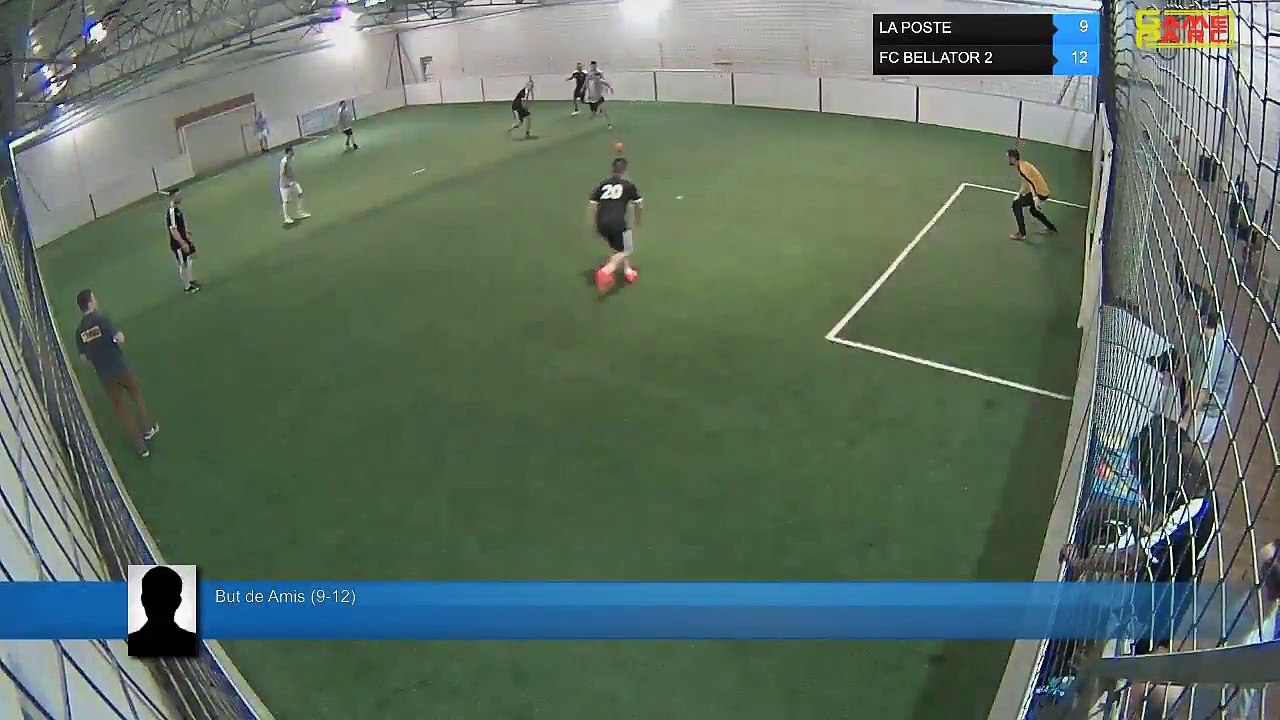 But de Amis (9-12) - LA POSTE Vs FC BELLATOR 2 - 05/03/18 21:00 - LIGUE 3 - Poitiers Game Parc