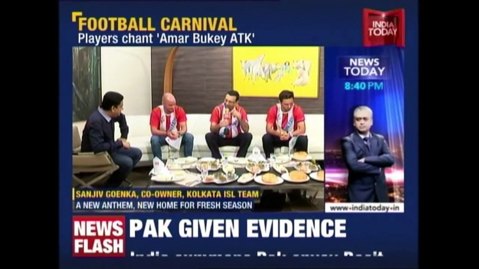 Football Carnival: Atletico de kolkata Gets A Taste Of India