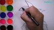 Dibuja y Colorea a Goku - Dibujos Para Niños - Learn Draw / FunKeep