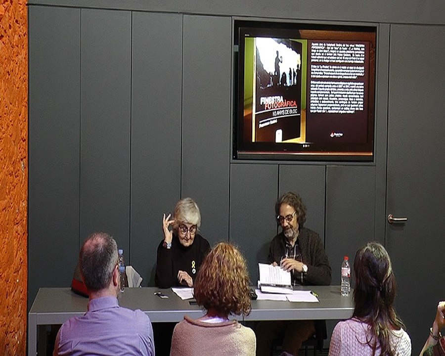 Presentació del llibre 'Finestra fotogràfica' de Francesc Cabiró a l'Espai VilaWeb