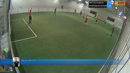 But de Julien (1-0) -  PRO TECH HABITAT Vs POMPIERS DE POITIERS - 05/03/18 20:00 - LIGUE 1