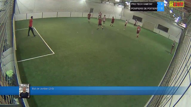 But de Jordan (2-0) - PRO TECH HABITAT Vs POMPIERS DE POITIERS - 05/03/18 20:00 - LIGUE 1