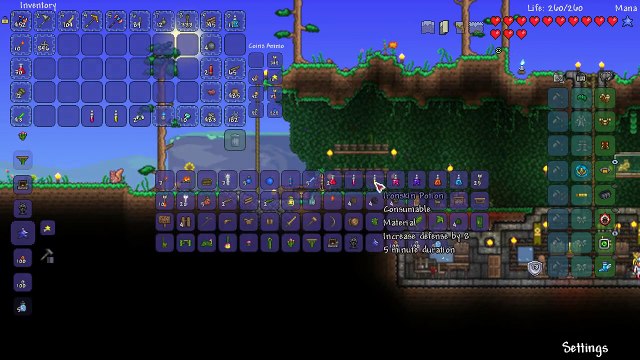 Terraria 1.3 Expert Thrower Part 4 | Brain Battle & Spelunking Adventure! | 1.3 Modded Lets Play