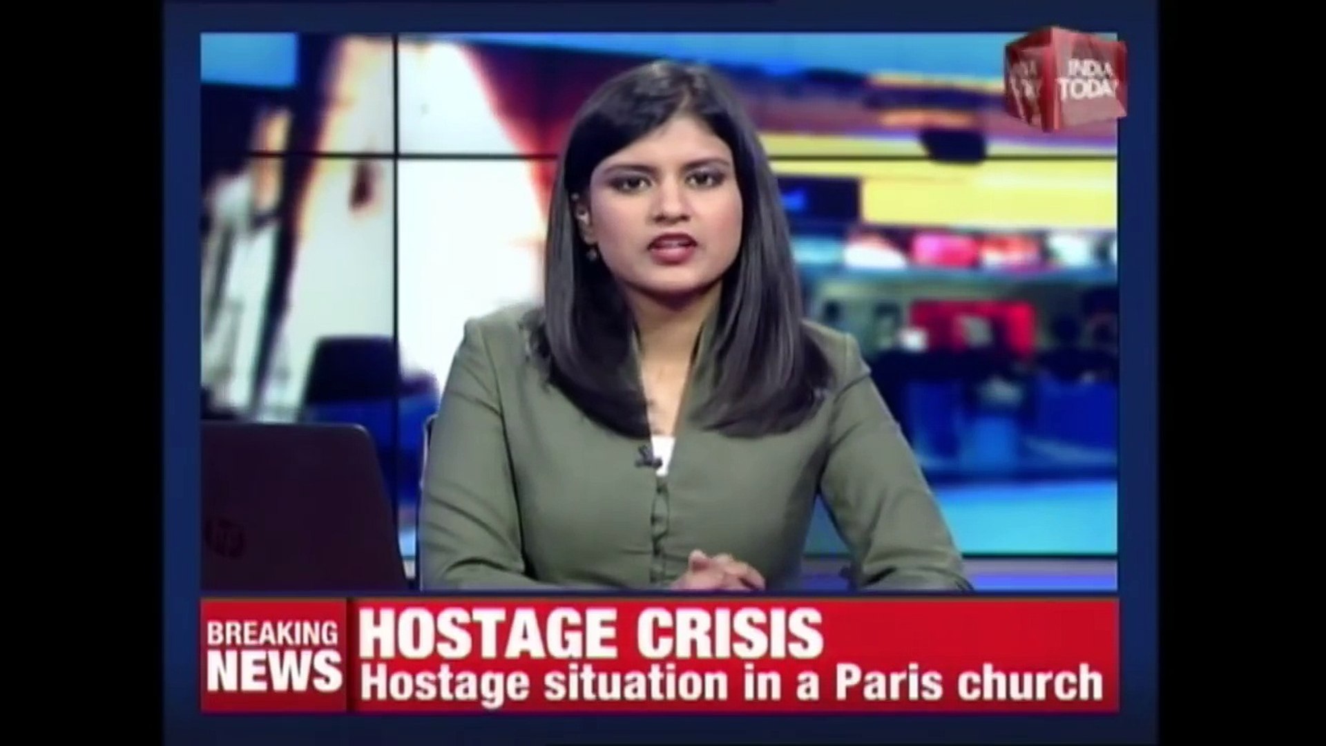 Hostage Situation Inside Church In Central Paris : French Police