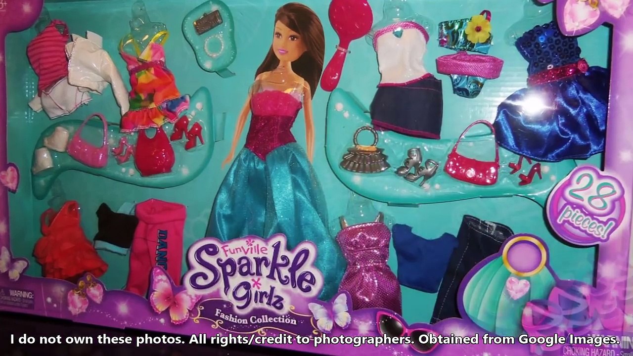 Sparkle Girlz Clothing Pack Review BARBIE Fashion Show with Barbie Made