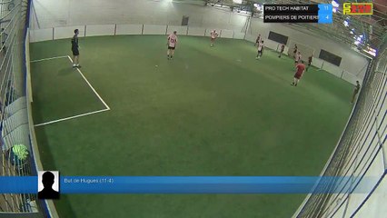 But de Hugues (11-4) -  PRO TECH HABITAT Vs POMPIERS DE POITIERS - 05/03/18 20:00 - LIGUE 1