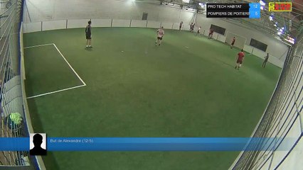 But de Alexandre (12-5) -  PRO TECH HABITAT Vs POMPIERS DE POITIERS - 05/03/18 20:00 - LIGUE 1