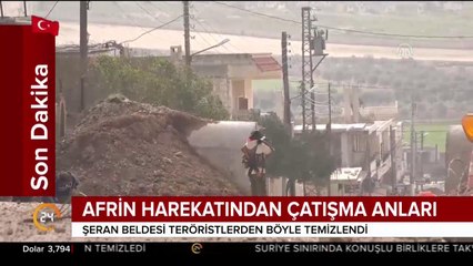 Afrin Harekatında çatışma anları