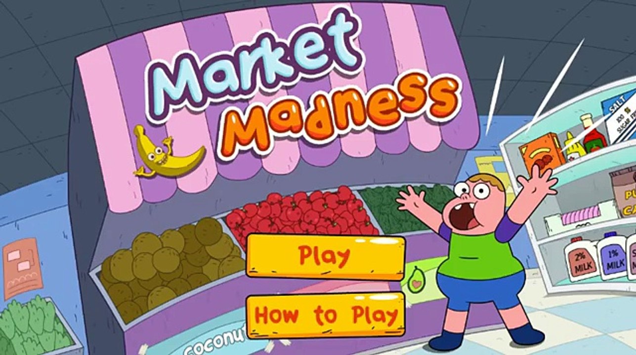 Clarence: Market Madness - Grocery Shop Til You Drop (Cartoon Network Games)