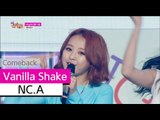 [Comeback Stage] NC.A - Vanilla Shake, 앤씨아 - 바닐라 쉐이크, Show Music core 20150725