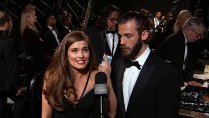 Rachel Shenton and Chris Overton Oscars Acceptance Speech Thank You Cam 2018