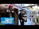 [1DAY1SONG] K.O.K(Feat. Tikkit) - Achilles Girl , 케이오케이(Feat. 티킷) - 아킬레스걸, 상암 MBC 광장 공연