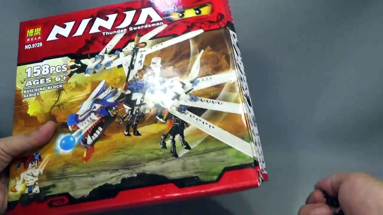 bela 닌자고 아이스 드래곤 어택 2260 Bela 중국 레고 짝퉁 조립 리뷰 LEGO knockoff Ninjago Ice Dragon Attack