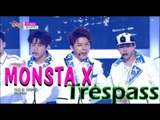 [HOT] MONSTA X - Trespass, 몬스타 엑스 - 무단침입, Show Music core 20150620