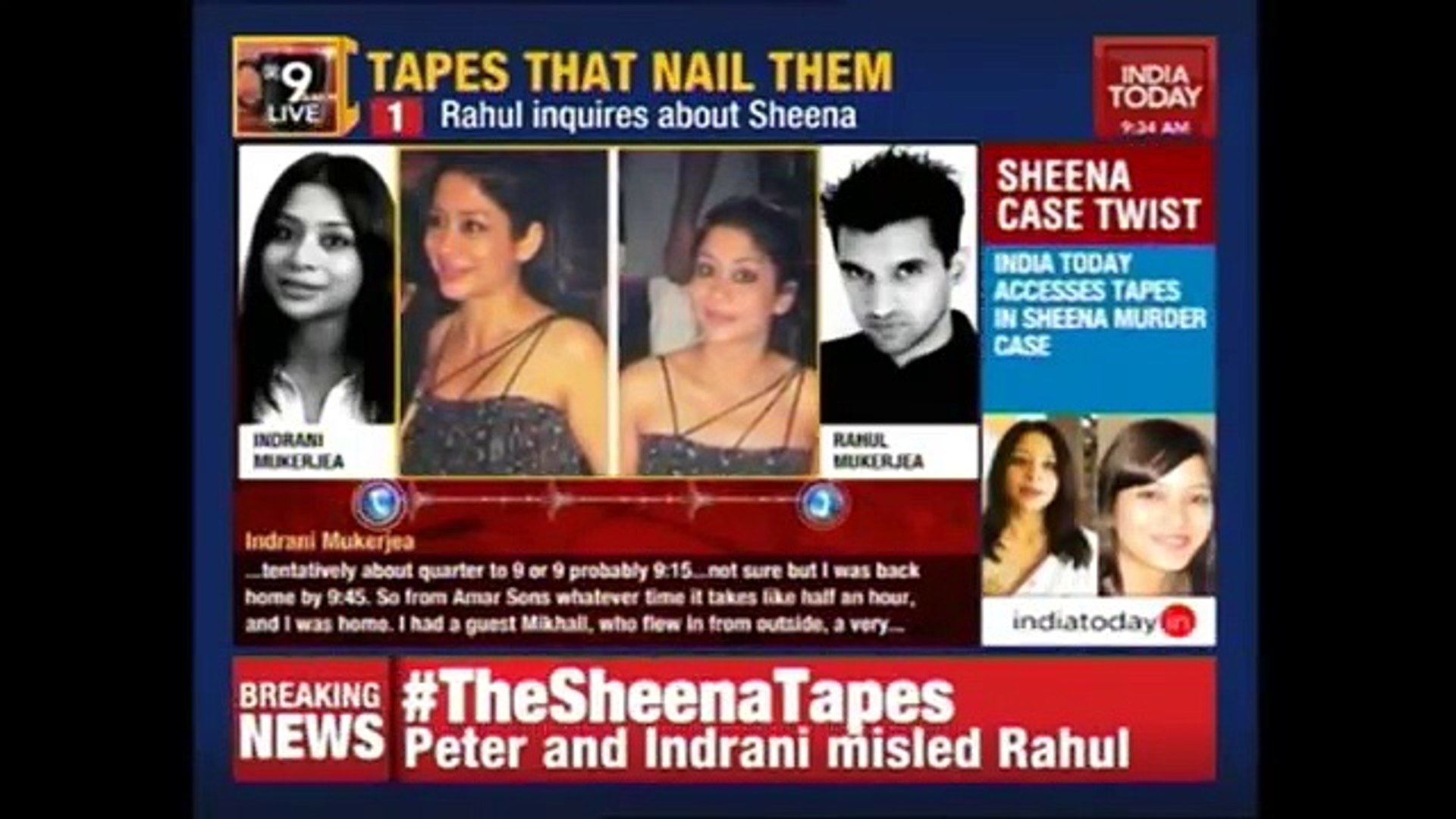 Sheena Bora Murder Cover Up By Peter & Indrani Exposed