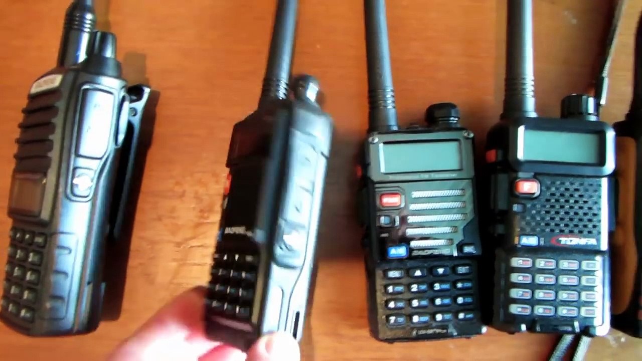 Baofeng UV 5X - Field Test - Power Test - SDR Record SDR RTL2832U & R820T2 USB
