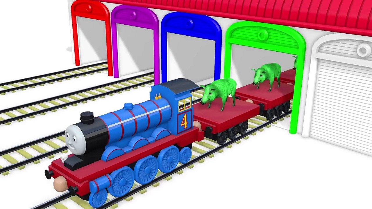 Learn Colors with Kids Bus | Trucks and Cars Vehicles Educational Video for Children Toddlers