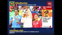 Big Welcome Awaits PV Sindhu On Her Arrival To Hyderabad