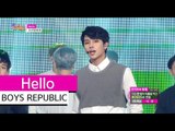 [HOT] BOYS REPUBLIC - Hello, 소년공화국 - 헬로우, Show Music core 20150627