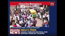 Residents Took To Streets To Protest Against Bengaluru Demolition Drive