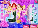 Các nàng công chúa Disney chon đồ để dự tiệc dưới thủy cung (Princess Undersea Party)
