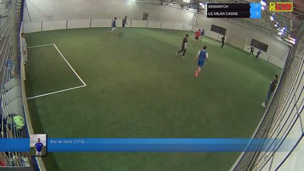 But de Sami (17-3) - ENSMATCH Vs LE MILAN CASSE - 05/03/18 21:00 - LIGUE 3 - Poitiers Game Parc