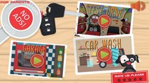 Car Garage Red Car | Car Fory Kids Toy Car Driving Game | Cartoons Videos for Children