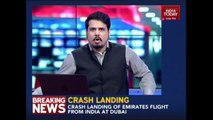 Emirates Flight Crash Lands At Dubai International Airport
