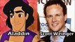 Charers and Voice Actors - Aladdin