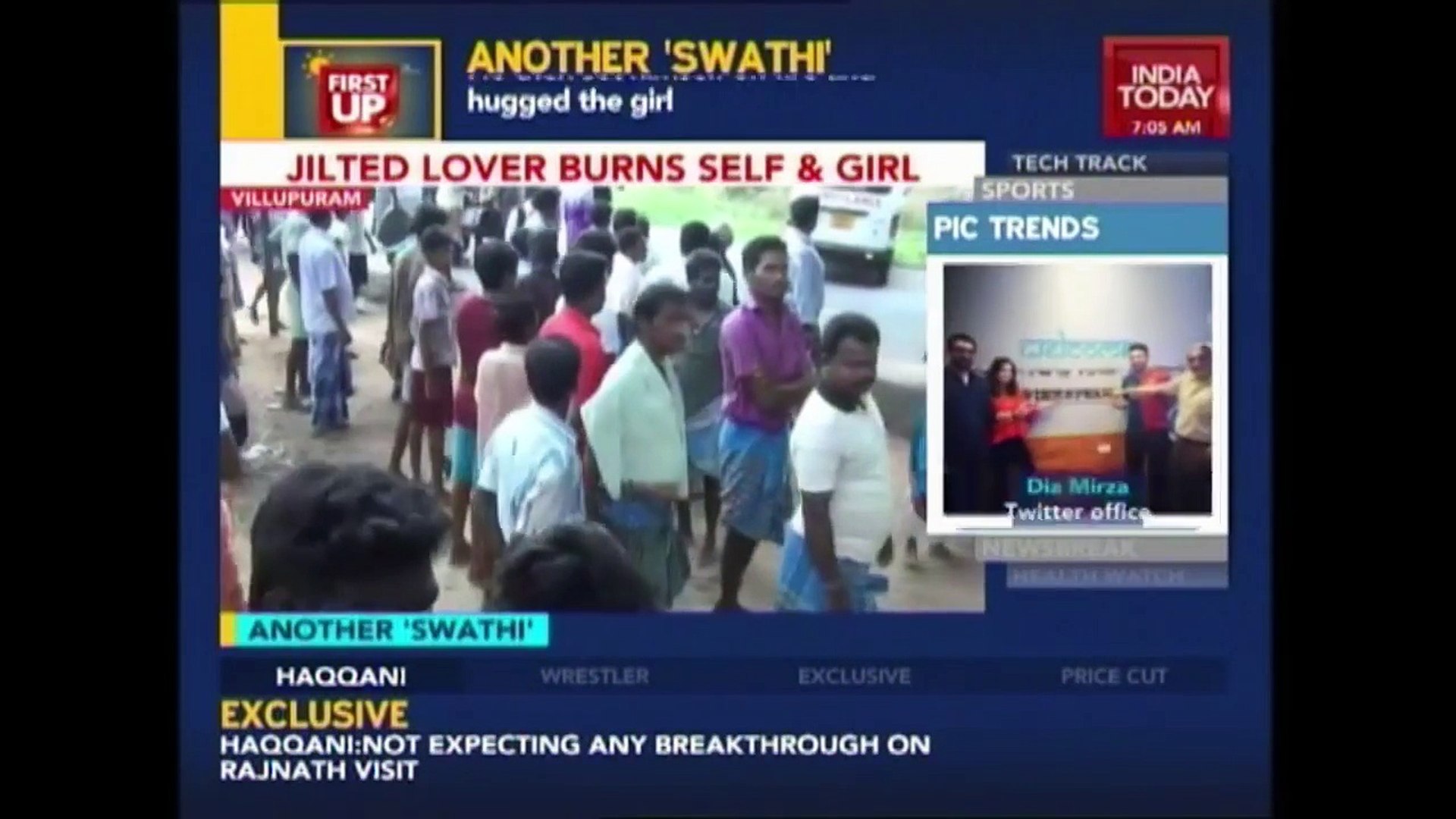 Jilted Lover In Tamil Nadu Sets Himself Afire, Then Hugs Teen