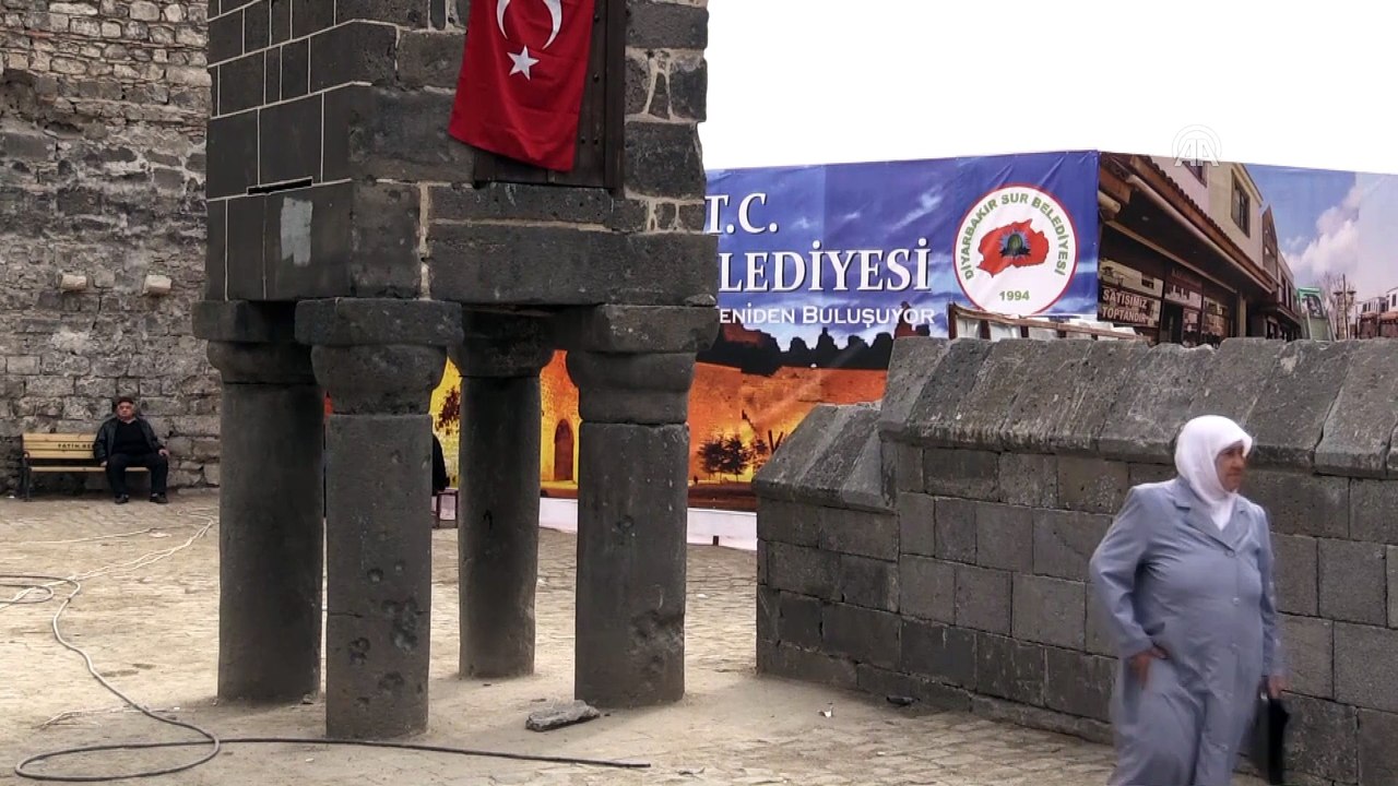 Dört Ayaklı Minare'ye vatandaş ilgisi - DİYARBAKIR