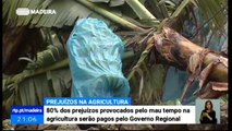 Até 80% dos Prejuízos Agrícolas serão pagos pelo Governo Regional