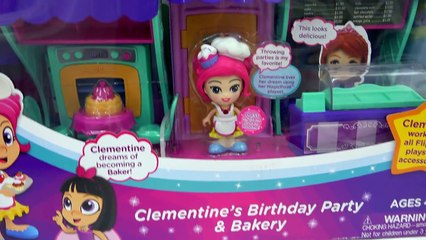 Queen Elsa Little Charmers Party at Flipsies Clementines Birthday Bakery Talking Playset