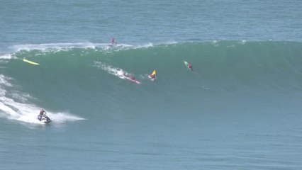 Adrénaline - Surf : 2018 Ride of the Year Entry- Justine Dupont at Nazare 2