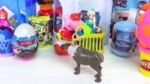 Peppa Pig e George Sonham Frozen Kinder Ovos Surpresas Galinha Pintadinha Massinha Disney Toys