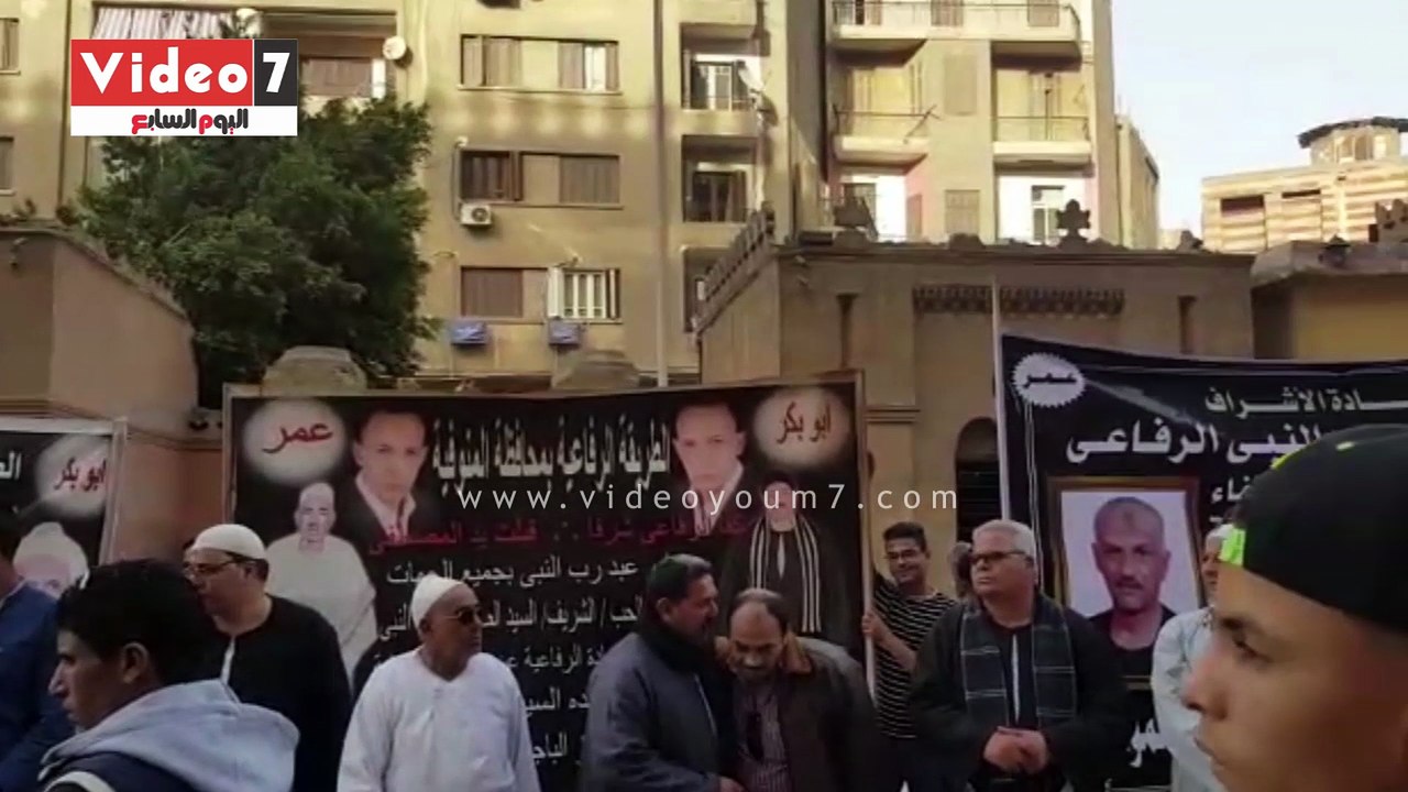 شاهد.. الطريقة الرفاعية تحتفل بمولد شيخها بالمديح والذكر