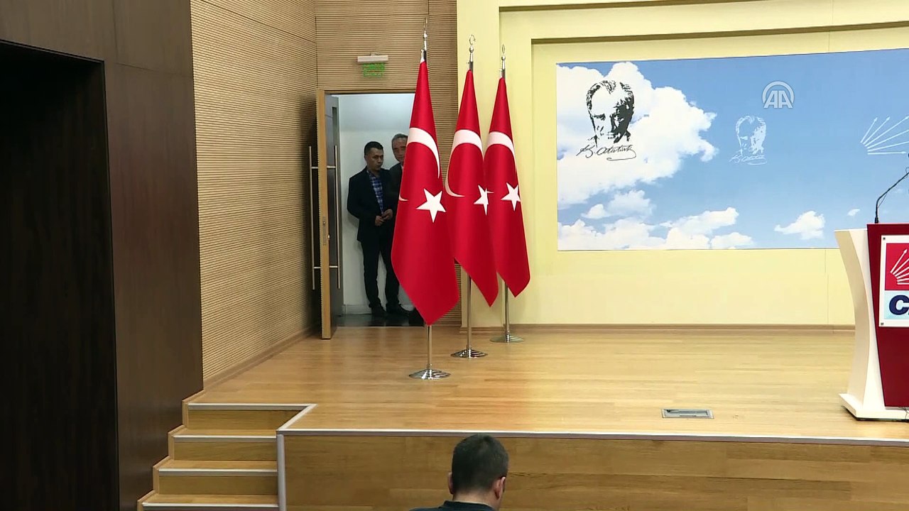 Tezcan - CHP'nin 19. Olağanüstü Kurultayı - ANKARA