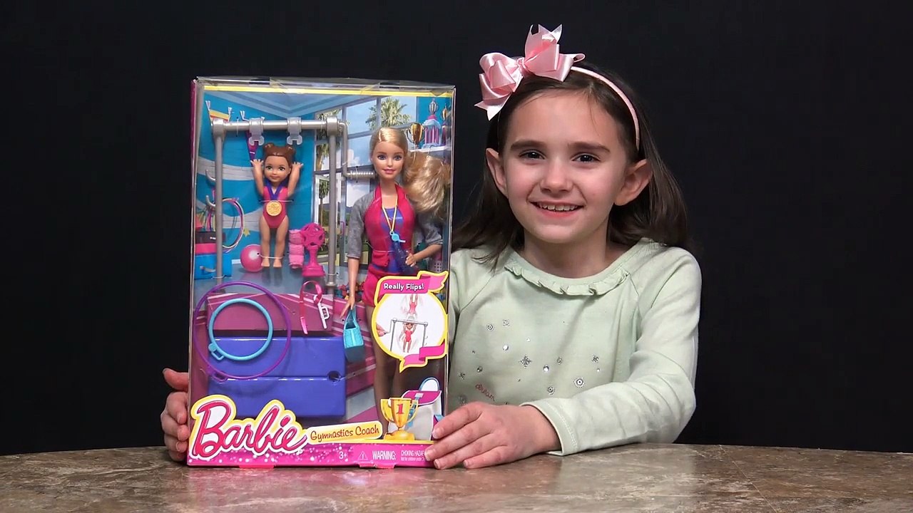 barbie careers gymnastics coach playset