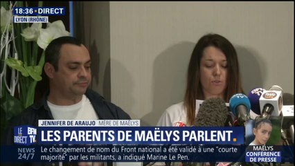 "Maëlys, nous sommes tellement fiers de toi", témoigne sa mère