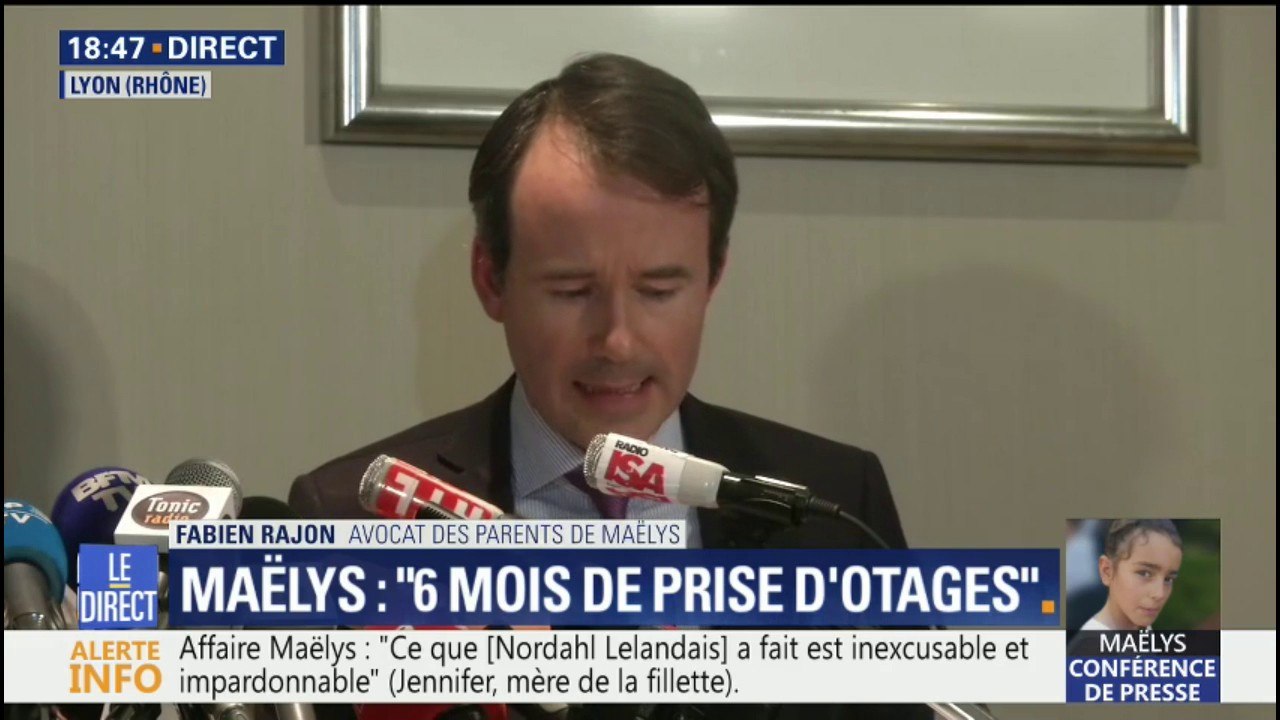 "Nous avons vu le mis en cause récurer" sa voiture "pendant plus de 2h15", dit l'avocat des parents de Maëlys