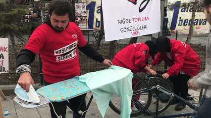 Erkekler ve kadınlar empati yaptı - NİĞDE