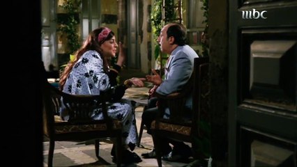 تعبيرات مضحكة من ابو بدر بعد علمه من فوزية بما حدث في المولد من أم عصام