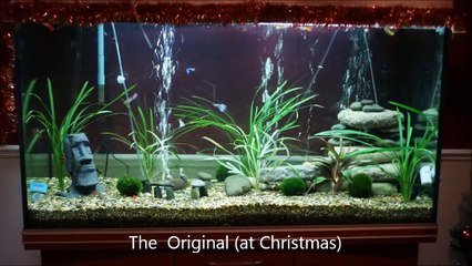 3D Background with Sand Waterfall complete build, including mistakes and fixes.