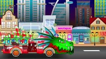 Learning Colors Street Vehicles Names and Sounds for Kids - Colours for Kids to Learn - Kids Videos