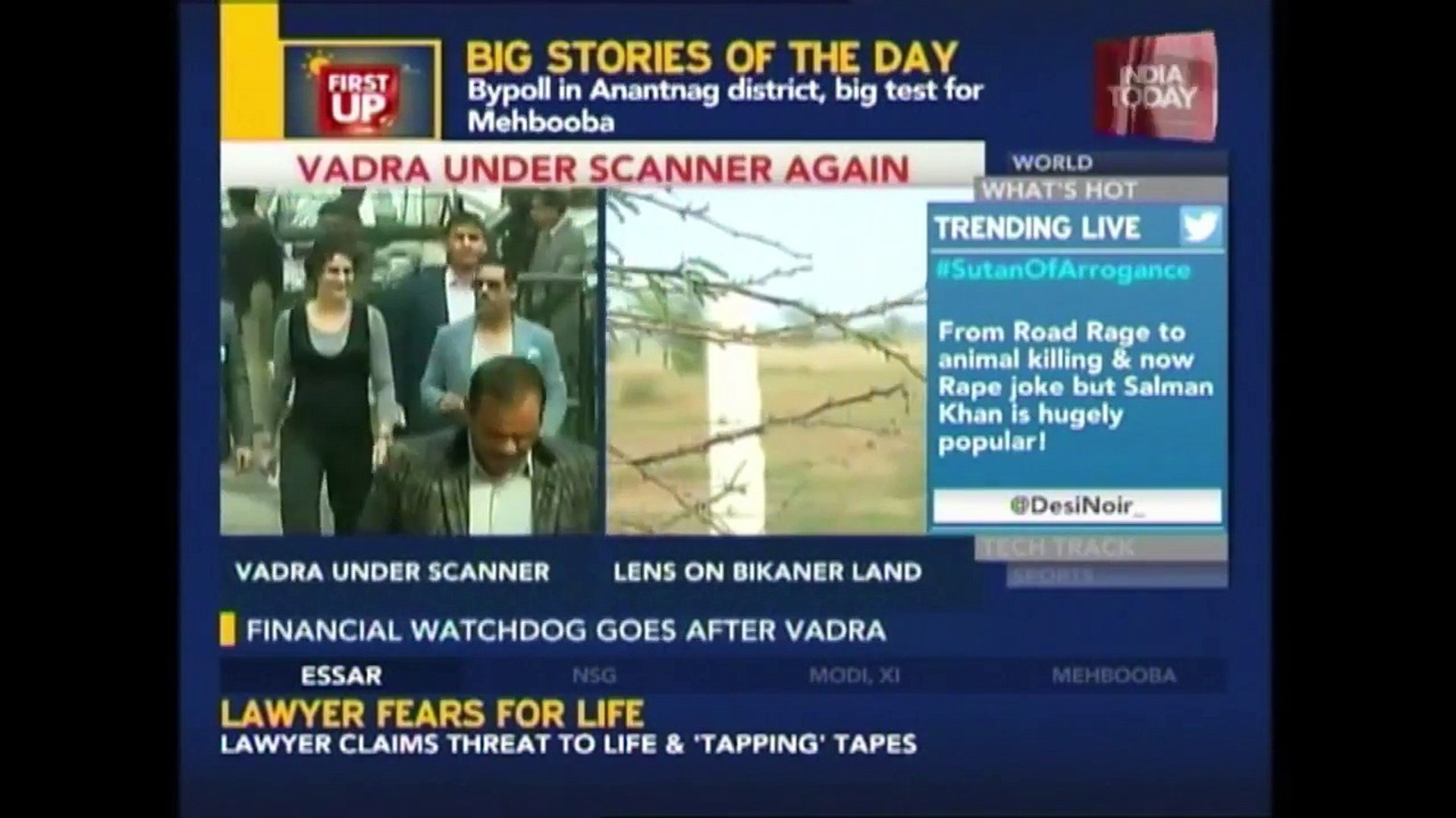 Robert Vadra's Company Gets Notice In Bikaner Land Deal Case