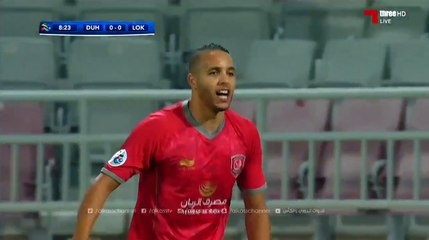 ثنائية وتمريرة يوسف العربي أمام لوكوموتيف طشقند الاوزبكي